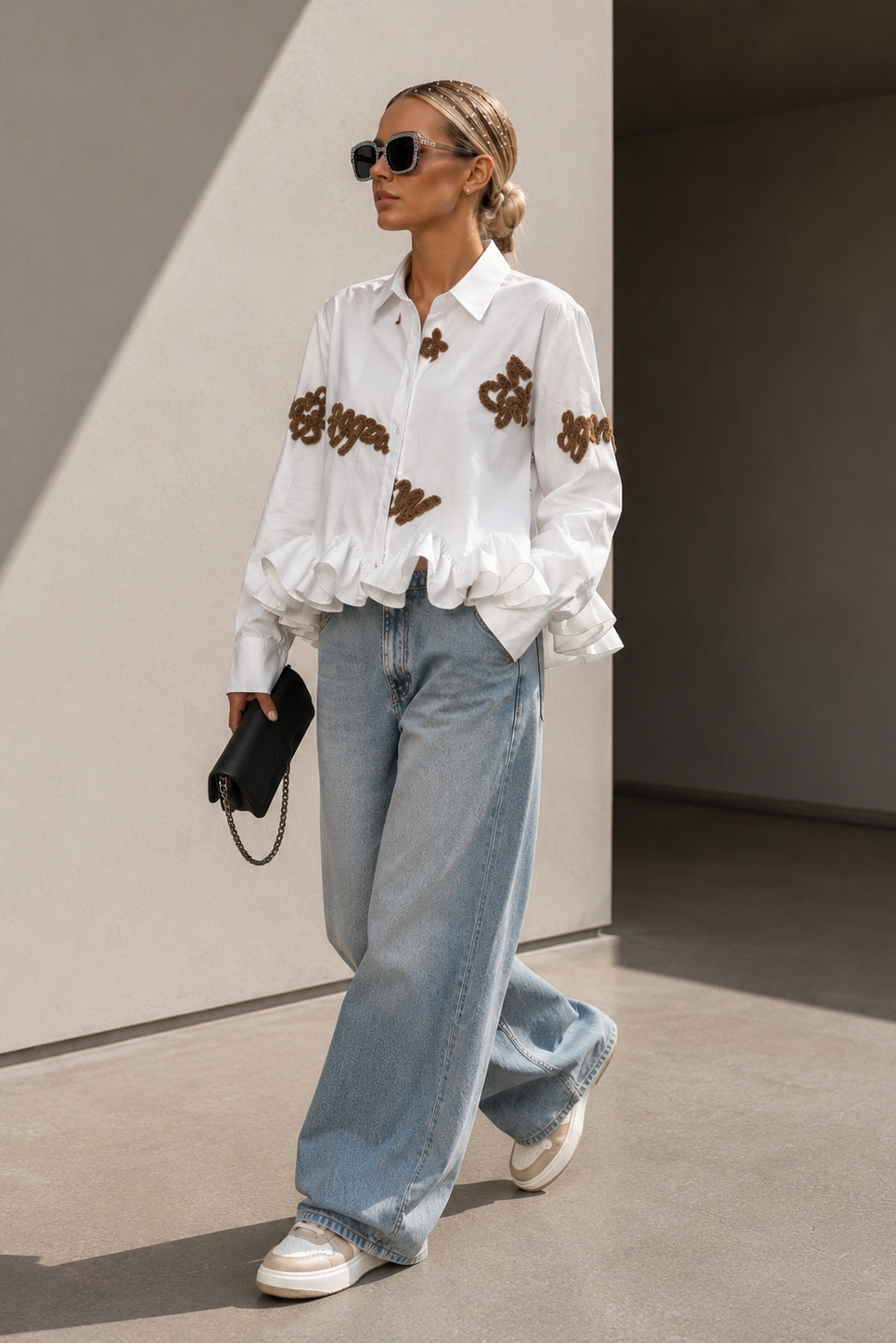 Letter shirt
