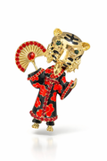 Tiger brooch