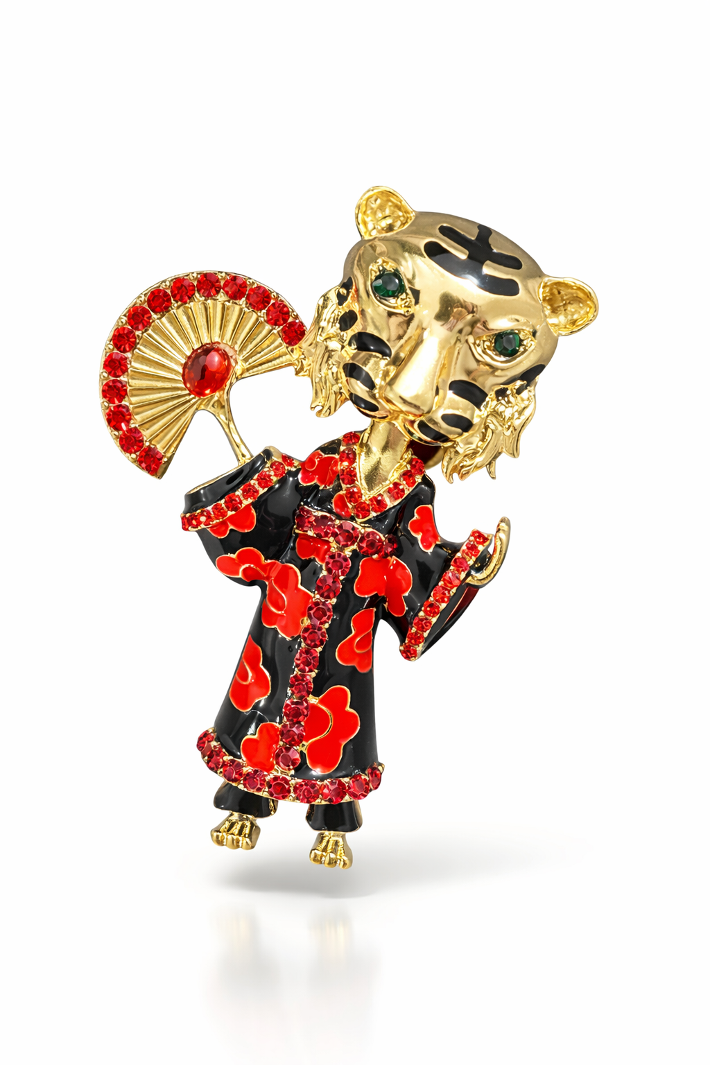 Tiger brooch