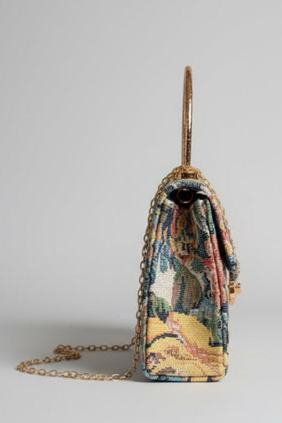 Romantic floral bag
