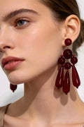 Red earrings