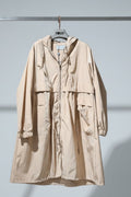 Beige trench coat